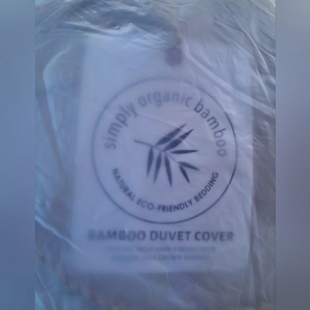 Sand Drift Duvet Cover SIMPLY ORGANIC BAMBOO